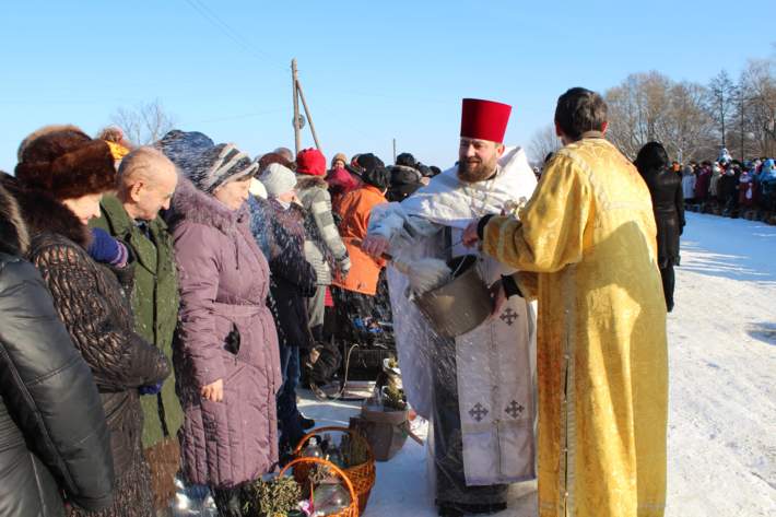 Водохрещение Богодухов 2014г